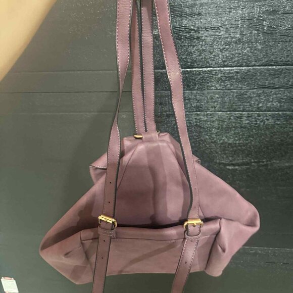 Anti Theft Suede Women's Backpack - Picture 4 of 4